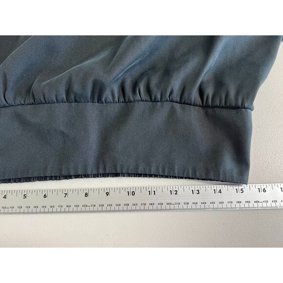 Chicos A Line Skirt Womens Size 2 US Large Smocked Back Pull On Black Casual - Picture 4 of 7